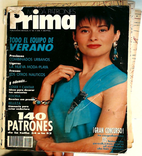 Prima Moda Y Patrones Revista N83