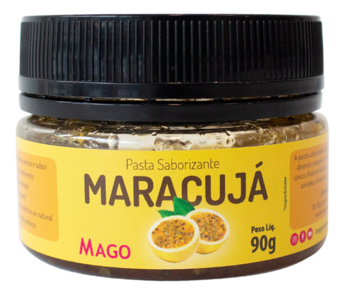 Pasta Saborizante De Maracujá 90g - Mago
