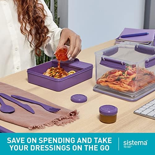 Sistema Recipientes Para Aderezos Y Condimentos Para Ensalad