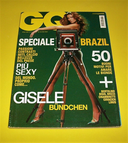Gisele Bundchen Revista Gq Italia Fergie Orlando Bloom 