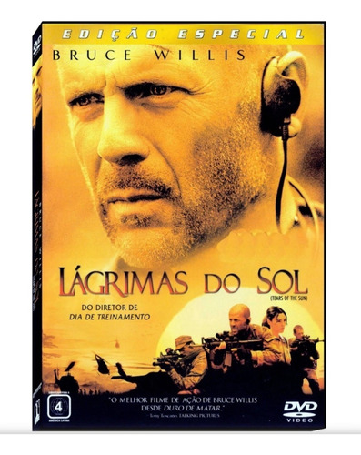 Dvd. Lágrimas Do Sol (2003)