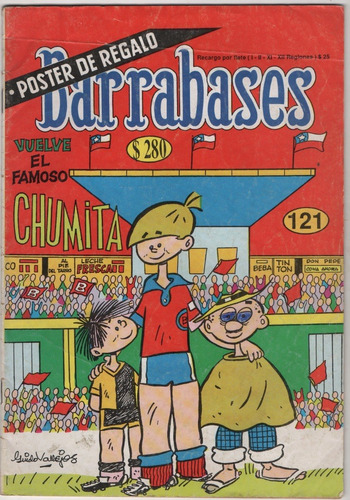 Comic Barrabases Número 121 Chumita Parte 1.