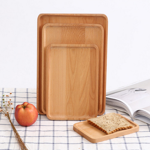 Bandeja De Madera Para Servir F 34 × 23 Cm