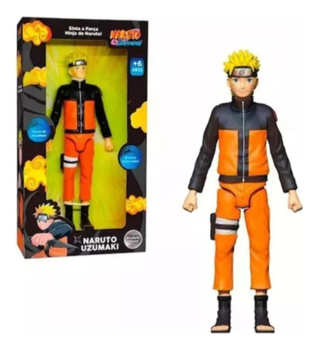 Figura Articulada Naruto Uzumaki Shippuden 24cm