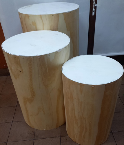 Mesas Cilindro Apilables Para Candy Bar (Usado)