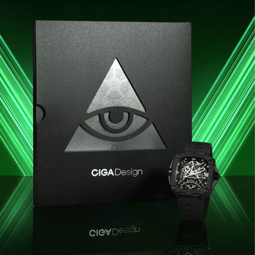 Reloj Ciga Design Hombre X Eye Of Horus Automático Black