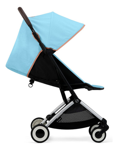 Carriola Cybex Libelle Chasis Negro Color Azul Claro