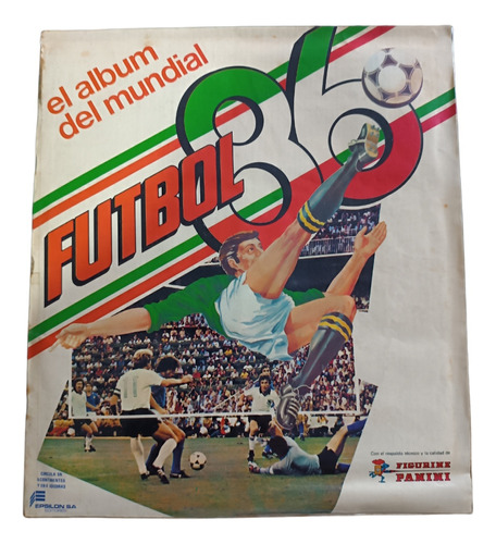 Album México 86 Panini Original Lleno 