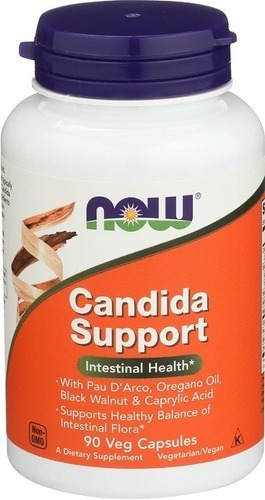 Now Foods Candida Support X 90 Vegan Caps Salud Intestinal