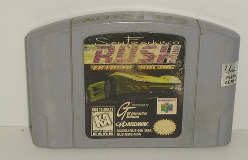 San Francisco Rush Extreme Racing 64 Original Americano Usad