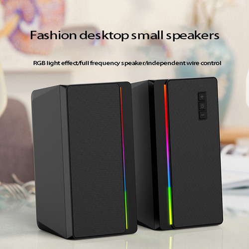 Altavoces Para Computadora Altavoces Estéreo Multimedia Rgb