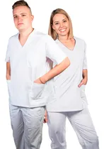 Comprar Ambo Médico De Arciel Inta Blanco Hombre Y Mujer - Presente!