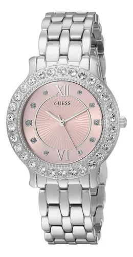 Reloj Mujer Guess U1062l2 Cuarzo Pulso Plateado Just Watches