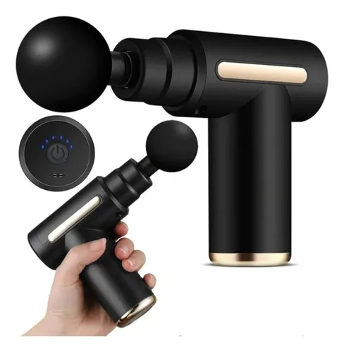 comprar Mini pistola masajeadora portátil, silenciosa y potente Br-720, varios colores