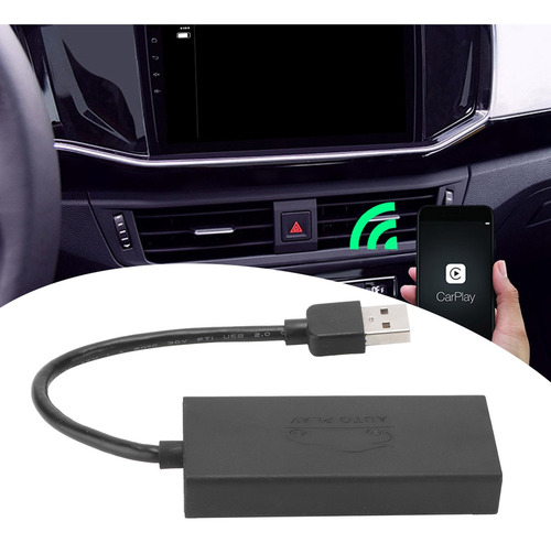 X Adaptador De Dongle Usb Carplay Con Cable Para Coche,