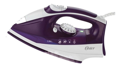Imagen 1 de 4 de Plancha Oster Violeta C/vapor 6205 - Aj Hogar