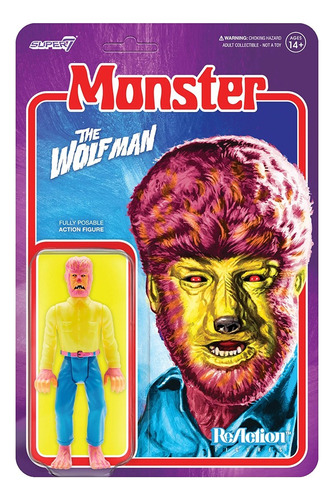 Super 7 - Universal Monsters - The Wolf Man Costume Colors