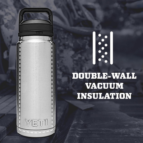 Botella Yeti Rambler 770 Ml De Acero Inoxidable Con Aislamie