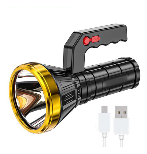 Linterna Led Recargable En U: 3 Modos Ipx5 Powerful Ha 1181