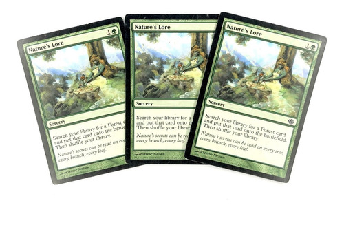 Nature's Lore X3 - Cartas Magic The Gathering Duel Decks