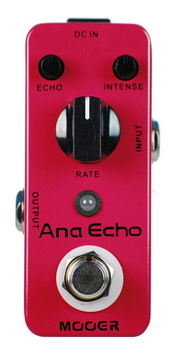 Pedal Mooer Ana Echo Delay Analógico