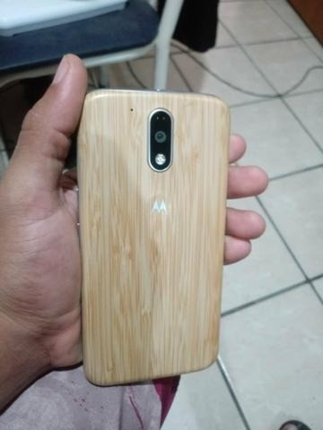 Moto G4 Plus Bambu 32 Gb Garantia De 9 Meses Conpleto Na Cx,