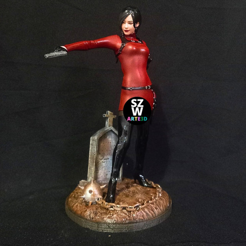 Estatua Ada Wong - Resident Evil 4 - 25cm