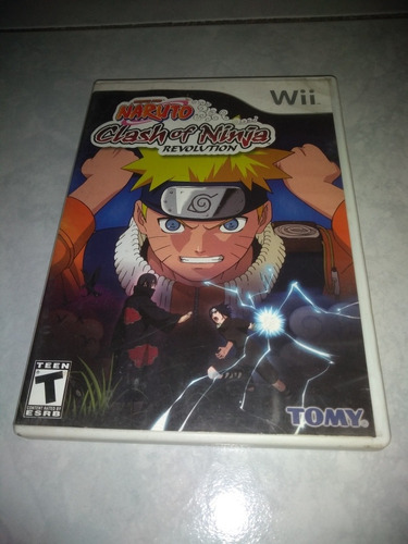 Nintendo Wii Wiiu Videogame Naruto Clash Of Ninja Revolution