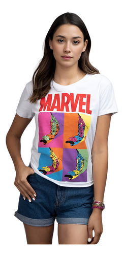 Playera Máscara De Látex Amazing Pop Mujer