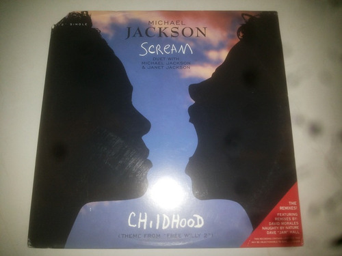 Lp Vinilo Acetato Disco Vinyl Michael Jackson Scream