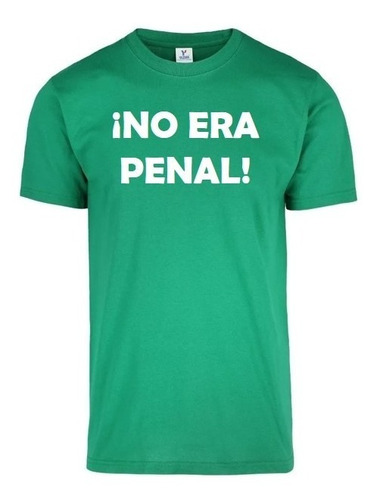 Playera No Era Penal Mexico Casual Mundial Moda Seleccion