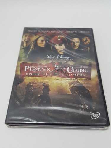 Dvd Orig. Piratas Del Caribe 3: En El Fin Del Mundo- Sellada