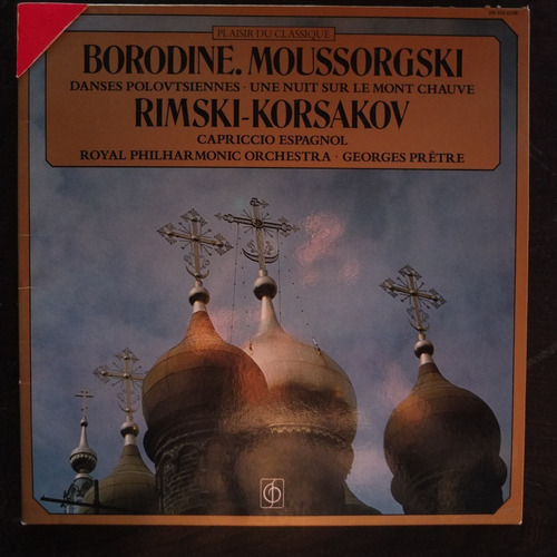 Vinilo Musica Clasica: Borodine-moussorgski  Rimski-korsakov