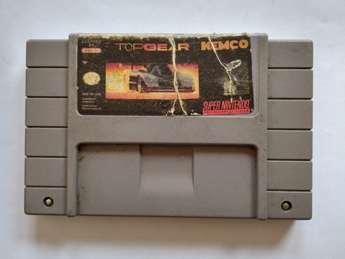 Top Gear Super Nintendo  (Reacondicionado)