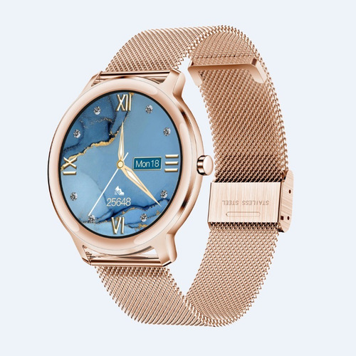 Smartwatch Redondo, Reloj Inteligente Ios/android Ejer/salud