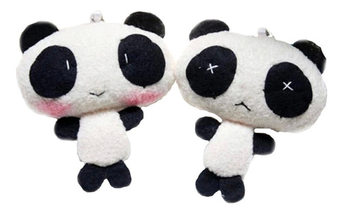 Llavero Panda Peluche Cute Kawaii Oso Mujer Celular Niños
