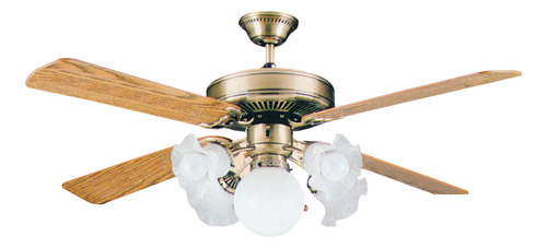 Ventilador James Vt 7 C 52 4p 5l Ab De Techo Bronce Kirkor