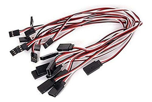 Honbay 10pcs 300mm Control Remoto Servo Cable De Extension