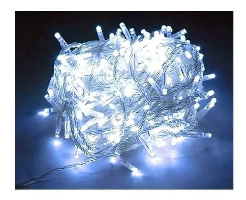 Guirnalda Guía 300 Led Luces Fijas Navidad 30m Exterior Ip65