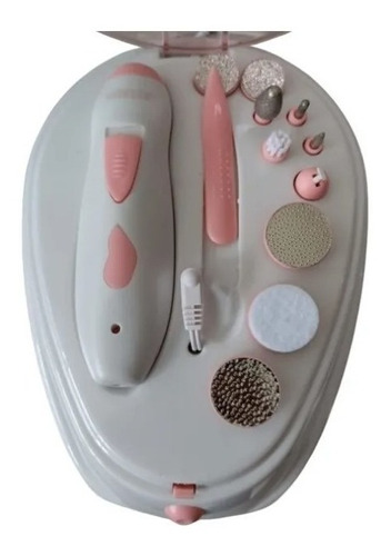 Kit Set Pulidor Electrico Uñas Secador Lampara Uv Manicure