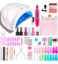 Comprar Kit X60 Completo 48w 220  Semipermanente Torno Uñas Manicura