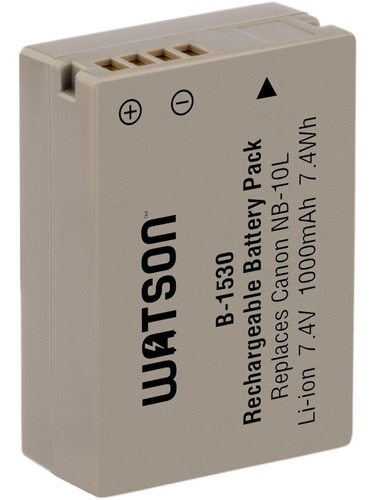 Watson Nb-10l Lithium-ion Battery Pack (7.4v, 1000mah)