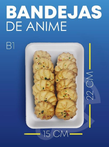 Bandejas Térmicas De Anime B1 Llana.