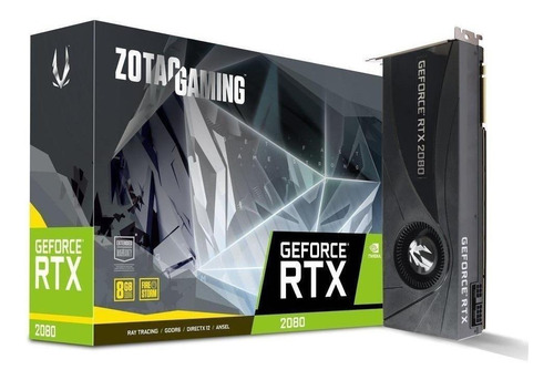 Tarjeta de video Nvidia Zotac  Gaming GeForce RTX 20 Series RTX 2080 ZT-T20800A-10P 8GB