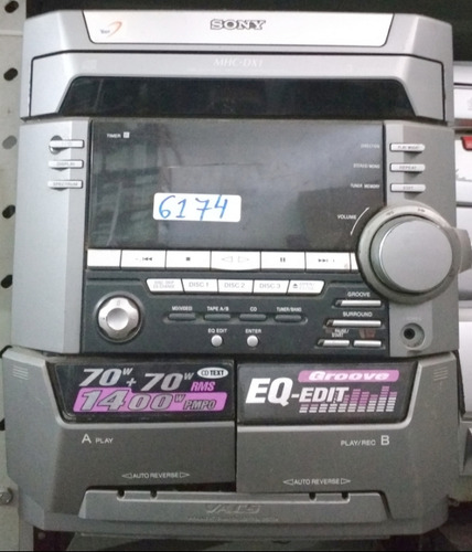 Micro System Sony Mhc-dx1 - Peças :6174