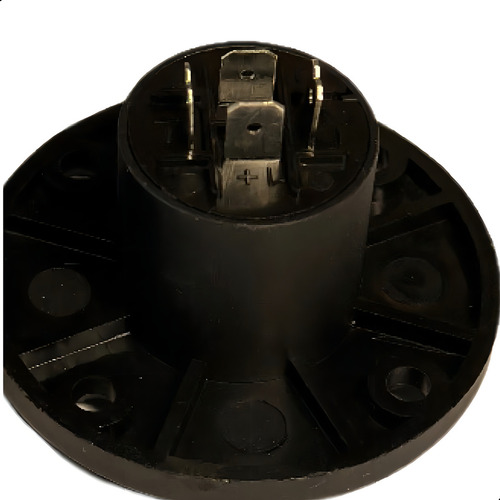 20 Conectores Plug Speakon 4 Polos Painel Redondo Cor Preto Bertô