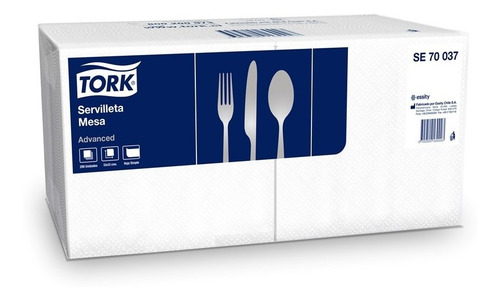 Servilleta De Mesa Tork 12 Pqtes De 200 Servilletas Se70037
