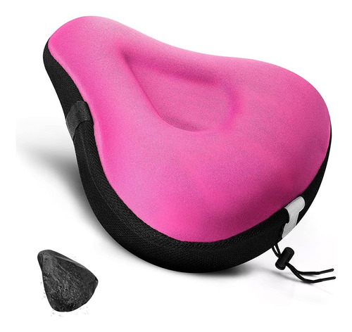 Anzome Cojín Para Asiento De Bicicleta, Extra Suave, Ancho, 