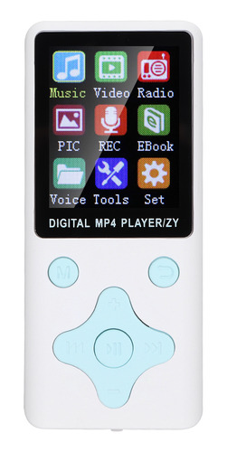 Reproductor T1 Music Mp3 Mp4 8g, Soporte Bluetooth, Memoria