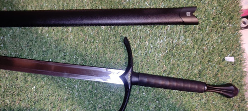 Espada Glamdring Negra De Gandalf 100 Cm Con Funda